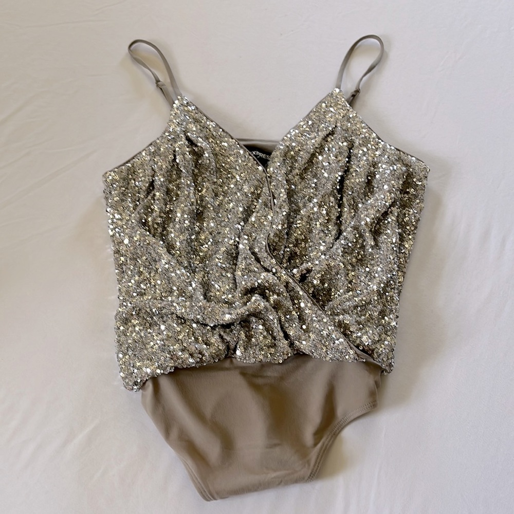 Express Sequin Bodysuit